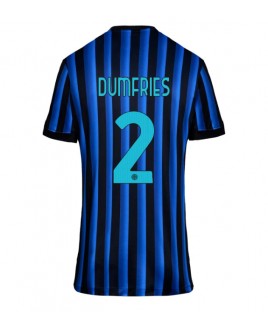 Günstige Inter Milan Denzel Dumfries #2 Heimtrikot Damen 2025-26 Kurzarm